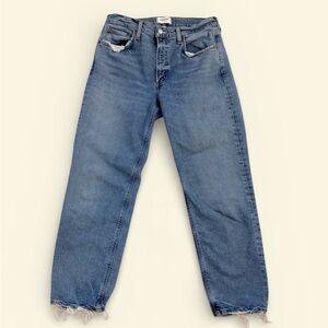 Agolde Denim Straight Leg Jeans in Blue